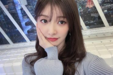 この間の #アベモニ の時の！
衣装ももう秋ですね〜
.
.
@lily_brown_official 
#ABEMA  #ABEMAMorning  #とむ金...