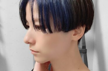 ㅤㅤㅤㅤㅤㅤㅤㅤㅤㅤㅤㅤㅤ
#髪型戦隊ミヤジマン 
今年5月のhairstyle
ネイビーブルー
ㅤㅤㅤㅤㅤㅤㅤㅤㅤㅤㅤㅤㅤ
#ジェンダーレスショート #ハンサ...