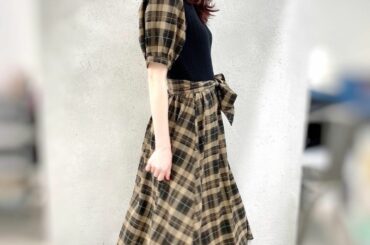 小嶋真子ちゃんのブランド『HALUHIROINE(ハルヒロイン)』のチェック柄ワンピース @haluhiroine_official 

展示会で見て一目惚れ
...