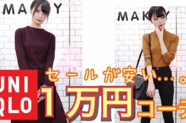 【UNIQLO】ユニクロで1万円コーデ!!【冬コーデ】