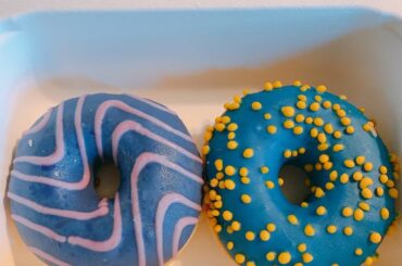 ㅤㅤㅤㅤㅤㅤㅤㅤㅤㅤㅤㅤㅤ
髪をブルーにした日に
気分を良くしてドーナツもブルー
#ikeaドーナツ #ikeadonuts 
私は好きな味なんだよなぁ
#ドー...