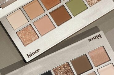 hinceの可愛すぎる新作アイシャドウパレット
みんなGETしましたか？

上03番
下04番

03番はイエベの人向き。
04番はブルベの人向きでした。

の...