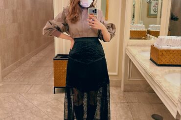 私服でお仕事だった日の洋服...