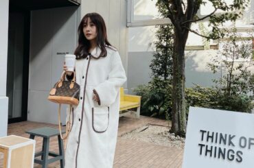 この日は寒かったのでN WITH.の
コート着ちゃいました。

あったくて、ぬくぬく¨̮

#のんの私服...