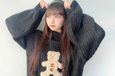 くまちゃんのニットワンピ〜︎︎︎︎︎︎
この前のお話会の写真♩

 #私服  #コーデ  #冬コーデ  #ニット  #くま  #可愛い  #寒い  #ロン...