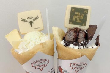 卍 

東京リベンジャーズ×マリオンクレープのコラボ！！！
推しは場地さんだけど、東京卍會
も芭流覇羅も選べなくて1人で2つ食べるという強行手段に出ました。

...