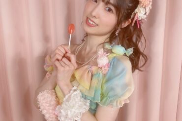 .
意外とまだ載せてなかった、
キャンディーの衣装の写真♡

かよよんがこの前撮ってくれました
一瞬の動画も載せちゃう！笑

明日も公演頑張ろ〜(*´-`)
...