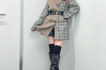 .
寒くなってきたけんって足隠すファッションばっかりしたらいかん!!!
負けるな田中！！！笑
・‥…━━━☞・‥…━━━☞
#れーなこーで
#スパイラルガール
...