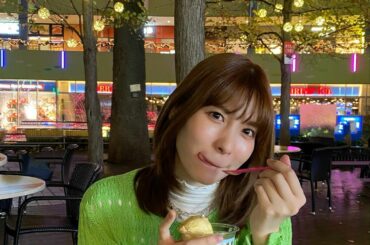 寒い時期に食べるアイスも好き
カップがポムポムプリンで可愛かった(手で隠れてて見えてないけど)

 #めぐコーデ  #onehaveit  #aboveal...