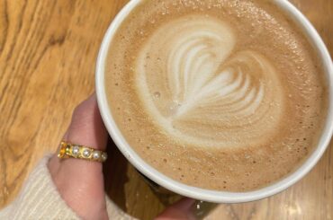 ラテアート♡
#ハート #coffee #cafe...