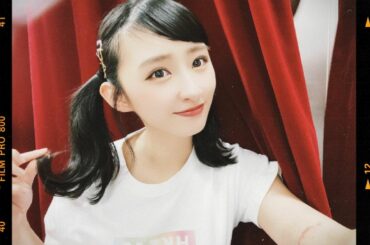 キューピーちゃんヘアメイクさんに前髪遊ばれた１枚目笑

今日で博多なないろ公演最後で
チームピンクとサヨナラで寂しかった...