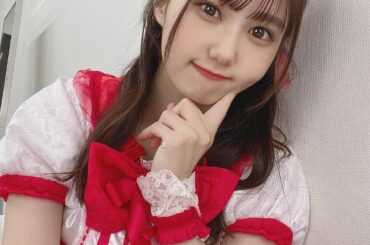 #アイドル  #アイドル衣装  #ビビバビ  #赤  #ハーフアップ...