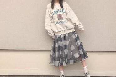 *
*
一目惚れしたトレーナー！
*
*
#あゆーで #私服 #私服コーデ #トップス #moussy #マウジー #トレーナー #トレーナーコーデ #スカー...