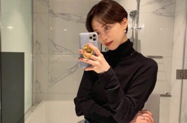 かきあげたら、センターパートでボーイッシュな雰囲気になる
こんなヘアスタイルにパールのピアスとかヒールとか赤い口紅とか、最高に好きなバランス。
これからどんなヘ...