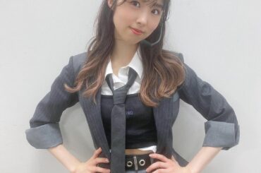 .
今晩放送の「AKBINGO!NEO」に出演しています！

根も葉もrumor、私はテレビでは初披露でした
この衣装はおめぐのです

BS日テレで24時〜放...