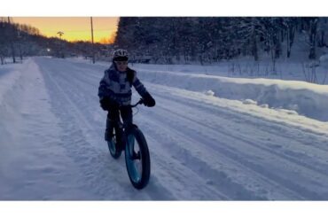 新年明けましておめでとうございます！

2022年一発目、雪道サイクリングに行ってきました
#チャリダー で自転車に乗ってからすっかりチャリの沼にハマってしまい...