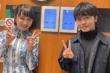 おひさ！

ずっと福ちゃんの方が背高い
と思ったら…笑笑...