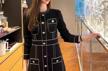 だまし絵風ステッチのニットワンピース
1枚でらくちんコーデ…

この冬一番着ているワンピースです
@montresorsaki 
残りわずかとなっています

#...