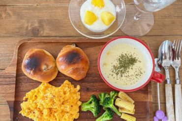 morning︎
.
.
.
#天木ごはん
#breakfast 
#brunch
#scrambleeggs 
#morning...