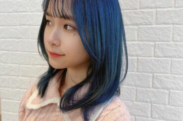 blue hair
可愛い色にしてもらったっ
色落ちを楽しみたい
宮本さん
@rollen_ryuji ありがとうございますっ

#bluehair #wolf...