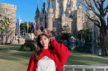 ⁡
𝐃𝐢𝐬𝐧𝐞𝐲 𝐋𝐚𝐧𝐝 
⁡
" トータリーミニーマウス " の
イベント期間中だから、
イメージカラーに合わせて、
𝘱𝘪𝘯𝘬 × 𝘳𝘦𝘥  のコーデにした...