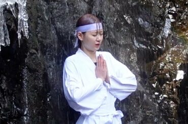 真冬の滝行で自分に喝を入れてきました