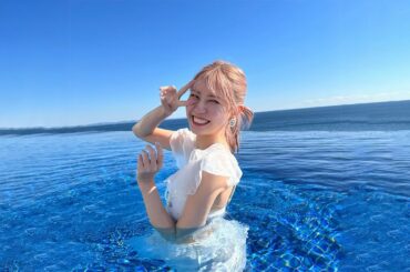 極寒の冬でも私はプールに入りたい！！！