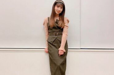 .

チョコレートみたいな色だった
お話し会の日の服〜

カチューシャ普段全然つけないから、
@3coins_official で可愛いの見つけて挑戦してみた...