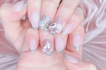 #newnails #フレンチネイル #ハートネイル #かよよんネイル...