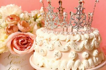 ティアラケーキ作りました
⁡
⁡
パパに作った今年のバレンタイン
中身はチョコケーキです

凄くラブリーにしちゃったけど、喜んでくれました
⁡

⁡
#ティアラ...