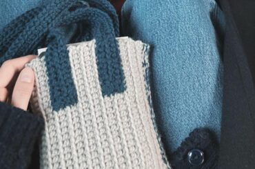 編み物が楽しくて楽しくて...