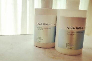 .
新入り。ボディケアもフェイスケアも大事だけど髪も大事
 @violet_netshop
美容室監修のCICAシャンプーとトリートメントをいただきました
鎮静...