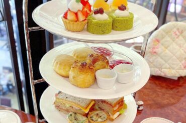 Tea time with @cinnamon_aicon 



再会と幸せなひととき
本当にありがとう

#afternoontea
#アフターヌーンティー...