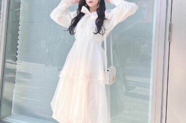 ホワイトデー
#ホワイトコーデ #ホワイトデー ←響き似てる
#かよよんコーデ...