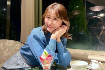 .
記念日のデザート

既に満腹だったのに、
完食できるほど美味しかった笑

夏になったら
今度はランチで行ってみたいな♪

#パフェ #いちごパフェ #モンブ...