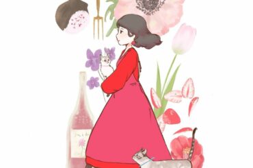 ☽･:*

お友達の、 @ayakaiwasa ちゃん から

"名刺がわりにステッカーを作ろうと思っているので、そのイラストを描いて欲しい♪"

とのご依頼を...