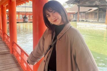 .
ずっと行ってみたかった厳島神社

鳥居は残念ながら工事中でしたが
満潮の時にいけてよかった

すっごい綺麗でパワーがみなぎりました
御朱印も書いてもらえたし...