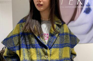 _

@teki_atelier 
2022-2023aw展示会

ありそうでない細かいデザインがとっても可愛い
特にこのコートお気に入りでした

帰りに可愛い...