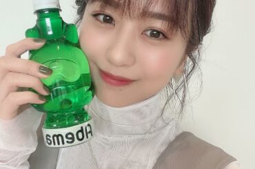 .
abemaさんに「私が獣になった夜」の
取材をしていただいた時の写真。

ドラマの時は役的にあまりメイクをしていなかったので
取材の時は素敵にメイクしていた...