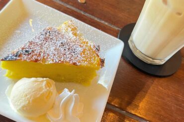 アイスカフェラテとスイーツのセットが最高に美味しい季節がやってきましたね🥹
#スイートポテト #カフェラテ...