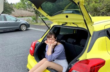 .
.
.
.
今日も１日頑張ろうね
.
スイフトちゃんのハッピーイエローカラーをお裾分け
.
この記事もまた書きます
.
.
.
#cartop #カートップ...