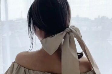 リボンアレンジ

#hairstyle  #haircolor  #hairstyles...