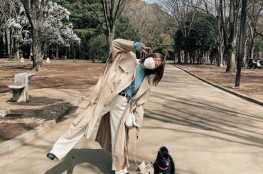 暖かくなると散歩もたのしい🫶...