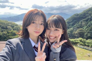 神楽と鈴♡
2話の屋上での告白シーンのオフショット

Off-shot from the 2nd episode  of Kamieko / “Bless Yo...