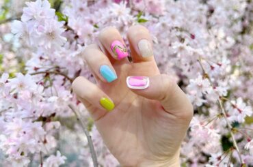 ネイルが春仕様になったよ
@yuri_tabata さんいつもありがとうございます

#ネイル #春ネイル #手描きアート #個性派ネイル #お洒落ネイル #ネ...