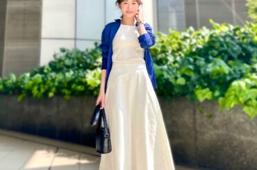 #ootd

久々のUNIQLOコーデ♪

人気のブラトップとスカートの色を合わせて、
　白いワンピースのような着こなしにしてみました♫
羽織りには、
　　暖か...