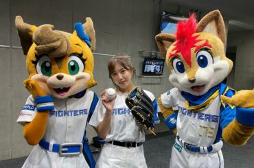 大好きなフレップとポリーちやん！！！！！

可愛かった〜
(@frep_the_fox )

カビーも元気かな？

会えて嬉しかった🥹

#野球見ようぜ #スカ...