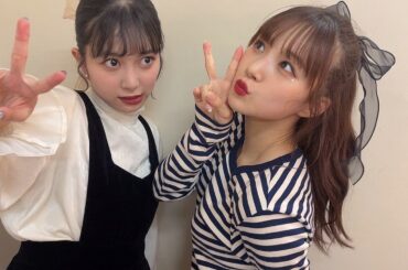 ⁡
名古屋でのコンサートありがとうございました！
⁡
れいれいにリボン借りたよん♪
⁡
⁡
⁡
#juicejuice #稲場愛香 #まなかん #アイドル #i...