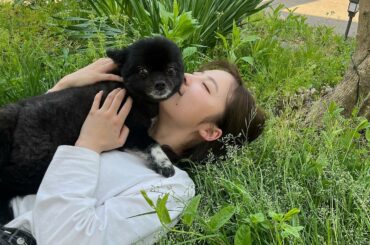 暖かくて気持ちよくて、、
いつのまにかこのまま1時間ぷーと寝てました🥹...