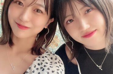 ふたりでお仕事だったよ
アクセサリー全部お揃いだった日
髪の長さも一緒だった
#ゆいなん...